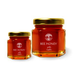 Bee Honey with Garlic Flavor