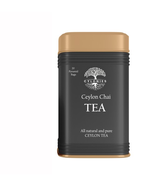 Ceylon Chai Tea - 20 tea bags (Metal Can)