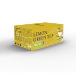 Ceylon groen tee met suurlemoen -50 teesakkies (kartondoos)