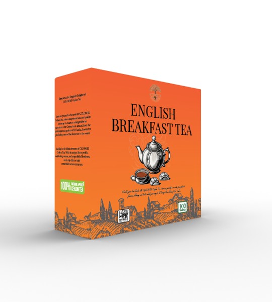 English Breakfast Tea - 100 tea bags (Cardboard box)