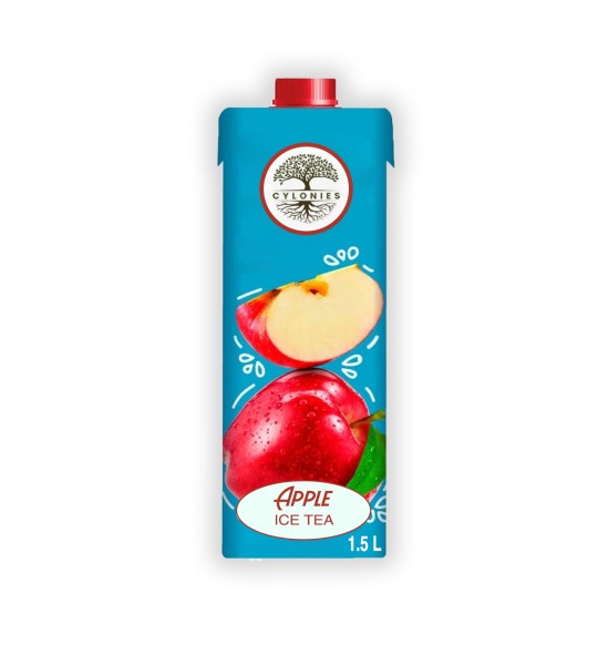 Apple Flavored Iced Tea - Tetra Pack - 1500ml