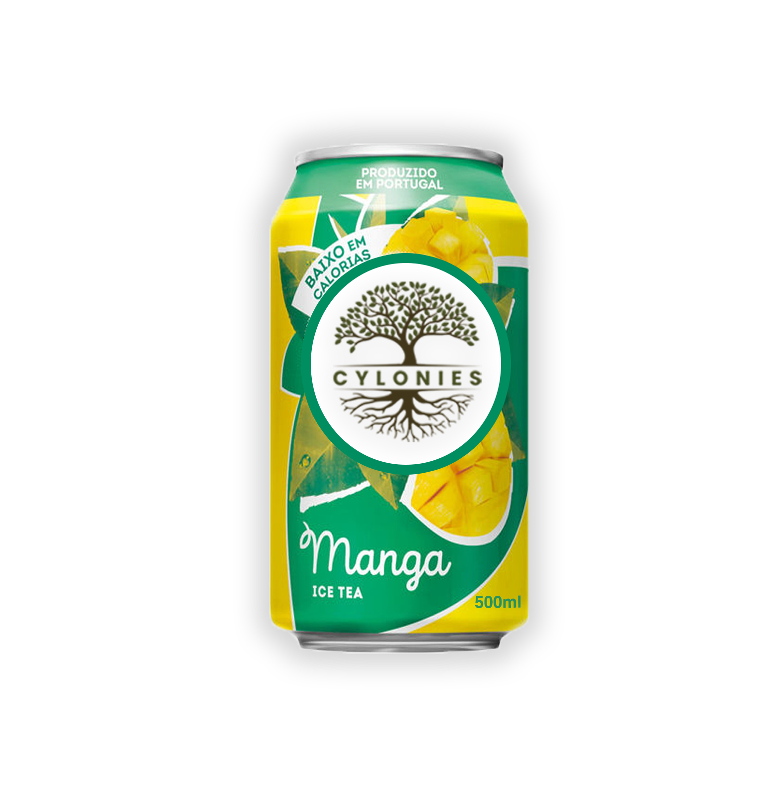 Mango Flavored Iced Tea Metal Can 500ml