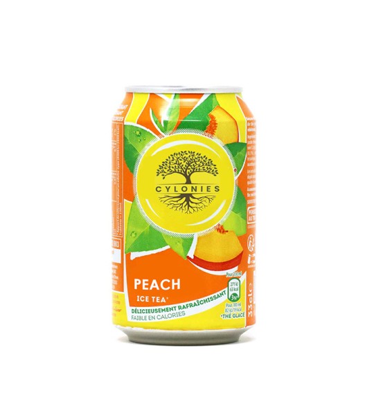 Peach Flavored Iced Tea - Metal Can - 500ml