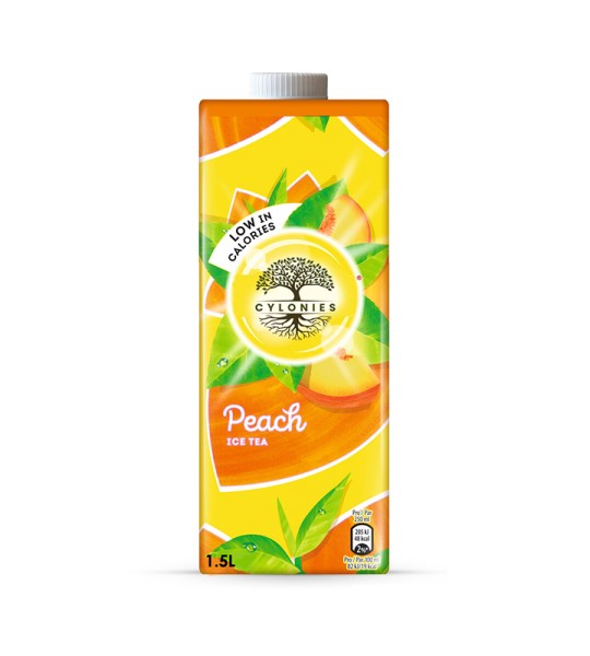 Peach Flavored Iced Tea - Tetra pack - 1500ml