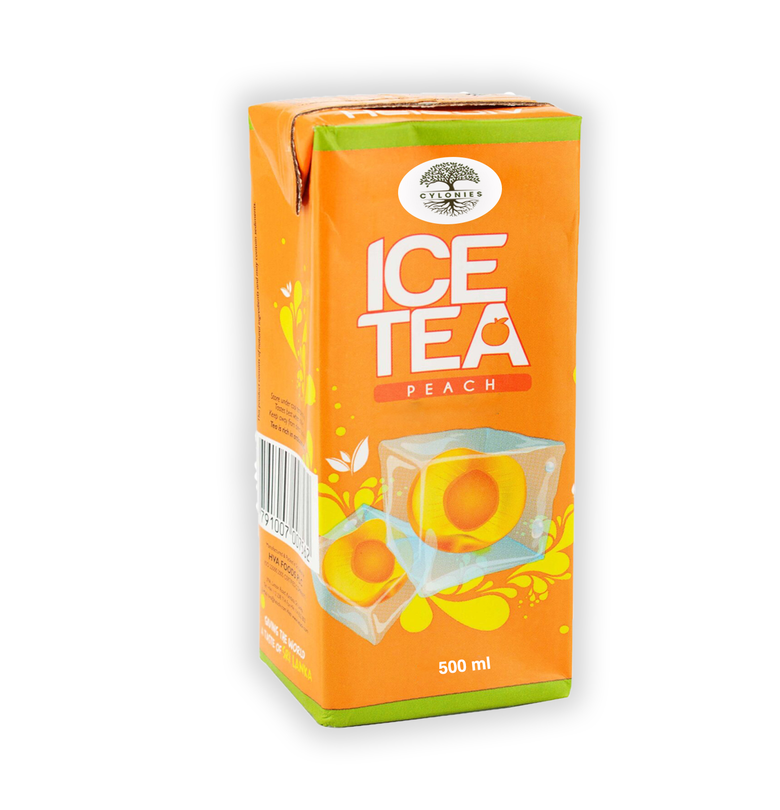 Peach Flavored Iced Tea Tetra Pack 500ml