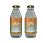 Бутилированная кокосовая вода King - Стеклянная бутылка - 350 мл