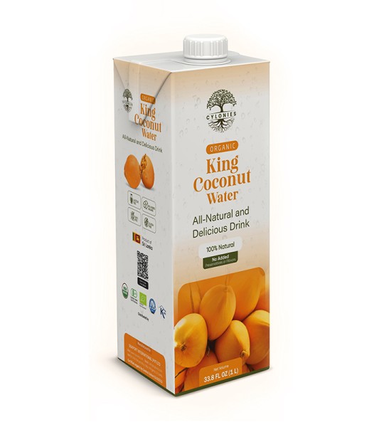 Água de Coco King - embalagem Tetra 1000 ml