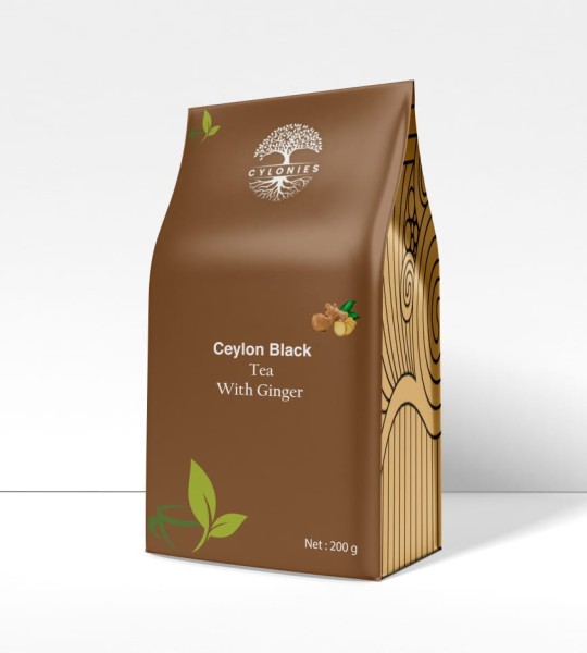 Ceylon Black tea with Ginger - 24 bags