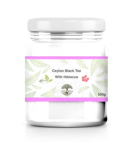 Ceylon Black Tea with Hibiscus - 500g