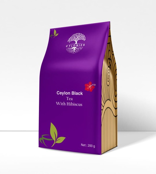 Ceylon Black tea with Hibiscus - 25 bags